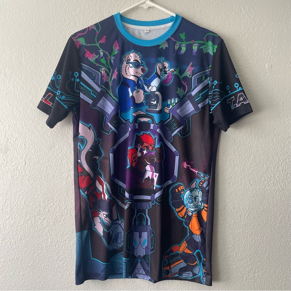 Furry Shirt Unisex Adults Size Medium Fursuit Anthropomorphic Characters